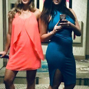 Pepa Mock Neck Sheath Dress| Felicity & Coco